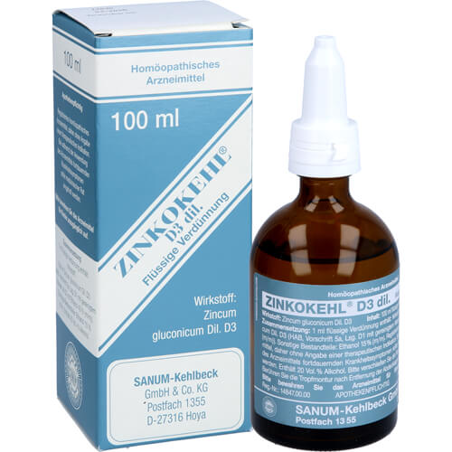 ZINKOKEHL D 3 Tropfen