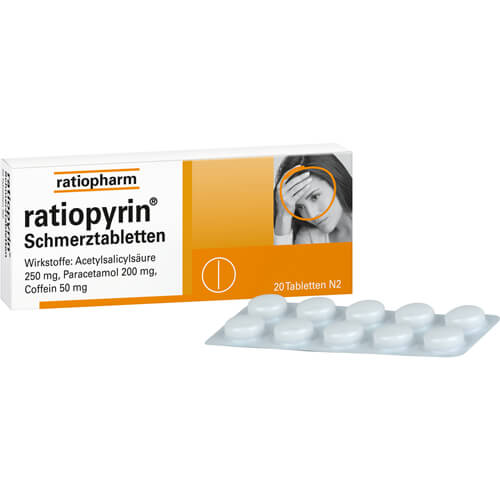 RATIOPYRIN Schmerztabletten