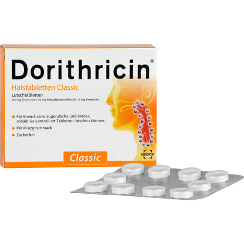 DORITHRICIN Halstabletten Classic