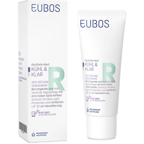 EUBOS KÜHL & KLAR Anti-Rötung Tagescreme LSF 20