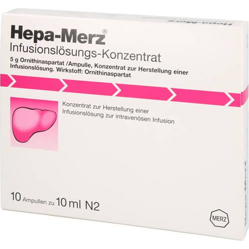 HEPA-MERZ Infusionslösungs-Konzentrat Ampullen