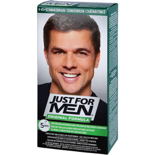 JUST for men Tönungsshampoo schwarzbraun