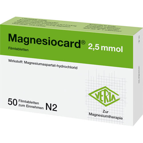 MAGNESIOCARD 2,5 mmol Filmtabletten