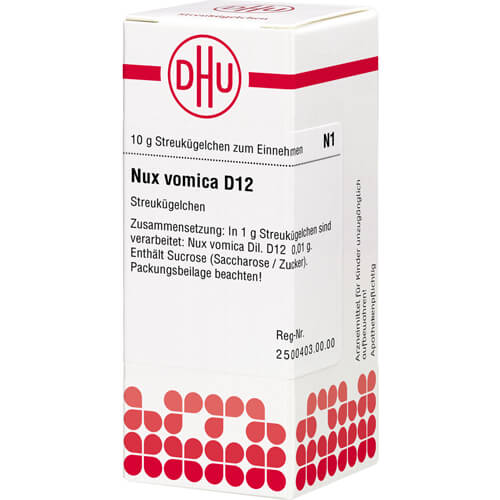 NUX VOMICA D 12 Globuli