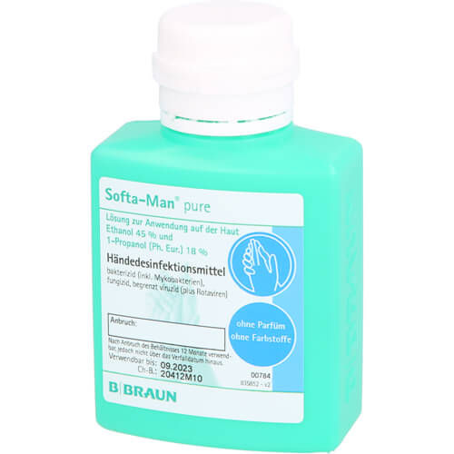 SOFTA-MAN pure Händedesinfektionsmittel