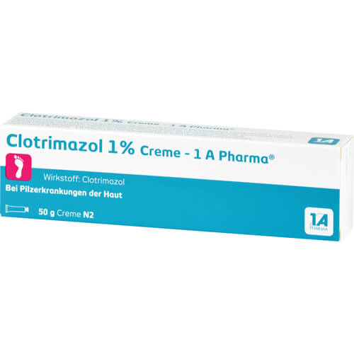 CLOTRIMAZOL 1% Creme-1A Pharma