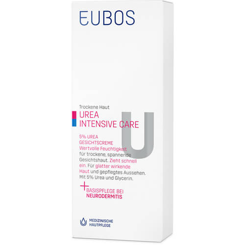 EUBOS TROCKENE Haut Urea 5% Gesichtscreme