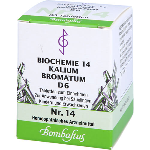 BIOCHEMIE 14 Kalium bromatum D 6 Tabletten