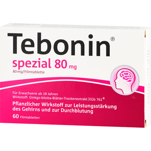 TEBONIN spezial 80 mg Filmtabletten