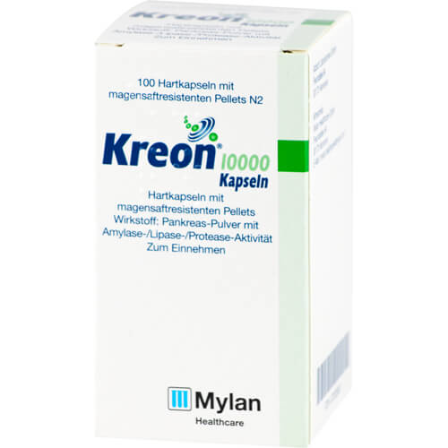 KREON 10.000 Hartkps.m.magensaftr.überz.Pellets
