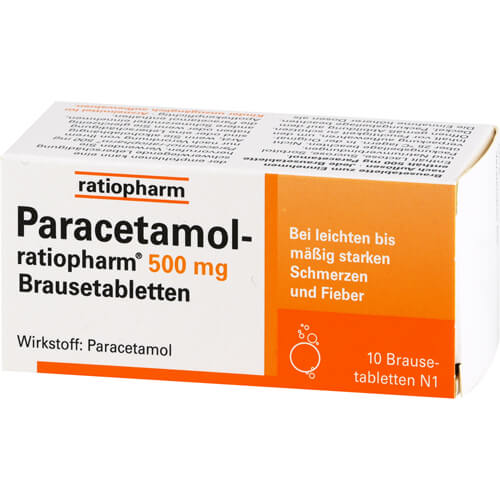 PARACETAMOL-ratiopharm 500 mg Brausetabletten