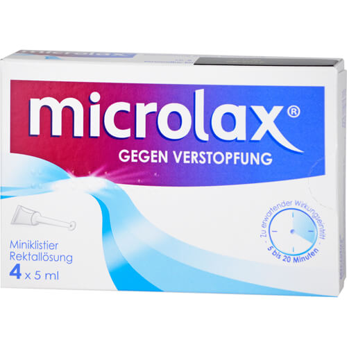 Microlax Abführmittel bei Verstopfung