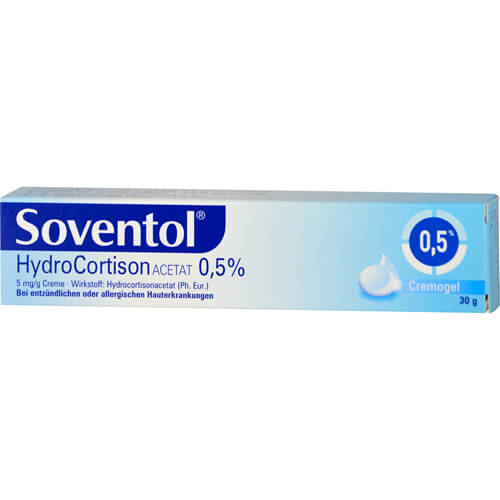 SOVENTOL Hydrocortisonacetat 0,5% Creme