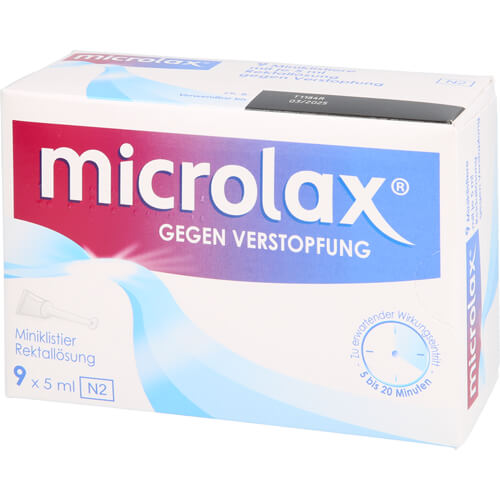 Microlax Abführmittel bei Verstopfung