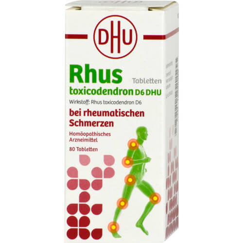 RHUS TOXICODENDRON D 6 Tabl.bei rheumat.Schmerzen