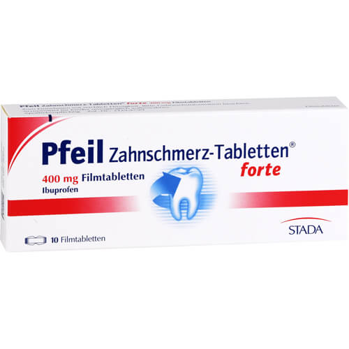 PFEIL Zahnschmerz-Tabletten forte Filmtabletten