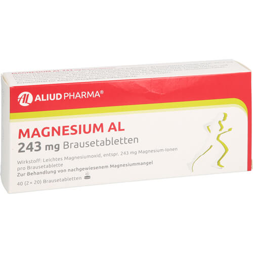 MAGNESIUM AL 243 mg Brausetabletten