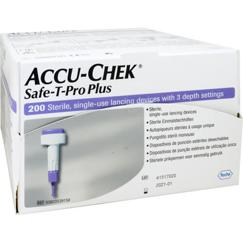 ACCU-CHEK Safe T Pro Plus Lanzetten