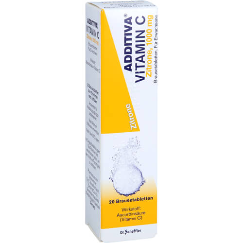 ADDITIVA Vitamin C 1 g Brausetabletten