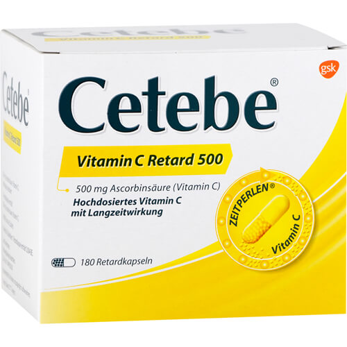 CETEBE Vitamin C Retardkapseln 500 mg