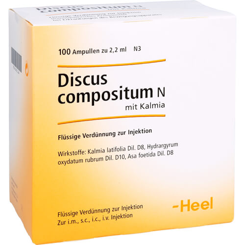 DISCUS compositum N mit Kalmia Ampullen
