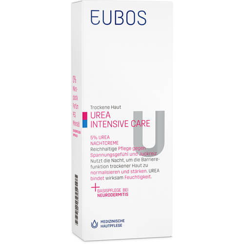 EUBOS TROCKENE Haut Urea 5% Nachtcreme