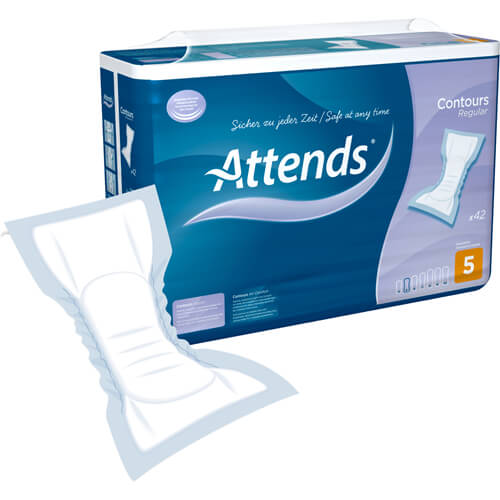 ATTENDS Contours Regular 5 Vorlage