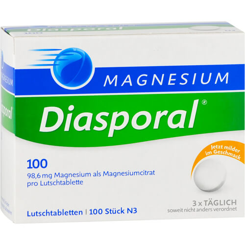 MAGNESIUM DIASPORAL 100 Lutschtabletten