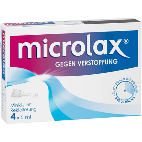 Microlax Abführmittel bei Verstopfung
