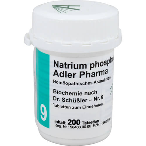 BIOCHEMIE Adler 9 Natrium phosphoricum D 6 Tabl.