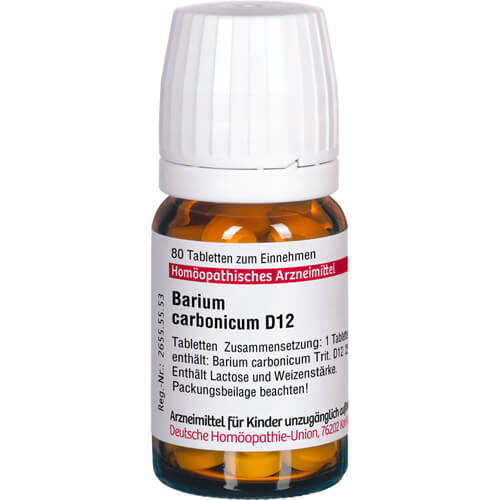 BARIUM CARBONICUM D 12 Tabletten