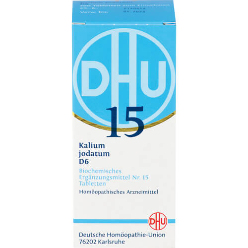 BIOCHEMIE DHU 15 Kalium jodatum D 6 Tabletten