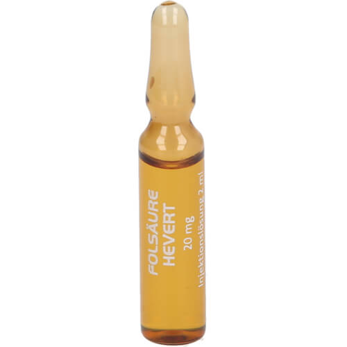 VITAMIN B12 PLUS Folsäure Hevert a 2 ml Ampullen