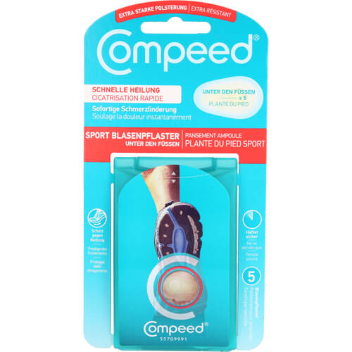 COMPEED Blasenpflaster unter den Füßen