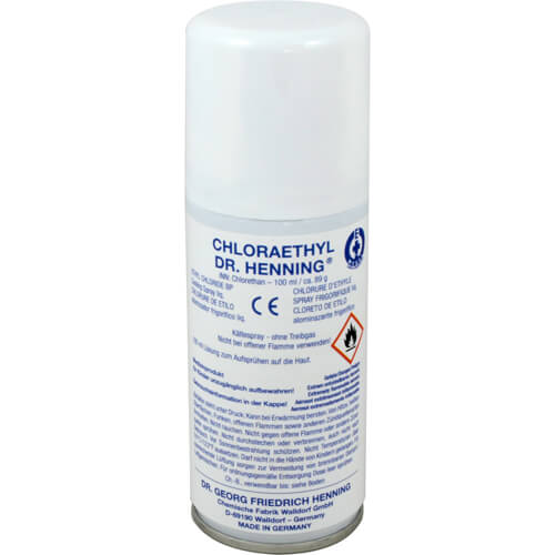 CHLORAETHYL Dr. Henning Spraydose