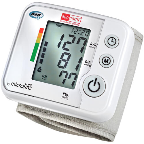 APONORM Blutdruckmessgerät Mobil Basis Handgelenk